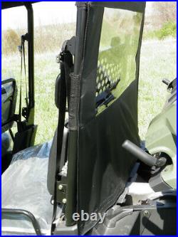 SOFT BACK Panel w Vinyl Window John Deere GATOR XUV 4 Seat 550 560 590 S4 UTV