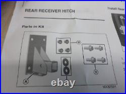 Select John Deere Ts Gator Models Rear 1.25'' Receiver Hitch Kit Part# Bm23839