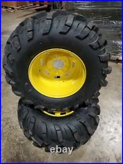 Set Of (2) 26X11.00-12 John Deere Gator Wheels & Tires Ancla M/T