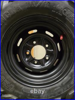 Set Of (4) 26X11-12 RUN-FLAT John Deere Gator Wheels & Tires 26X9.00-12 Set Of (4) 26X11-12 RUN-FLAT John Deere Gator Wheels & Tires 26X9.00-12