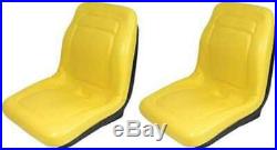 Set of 2 18 Yellow Seats For John Deere Gator 4X4 4X2 4X6 SEE Discription