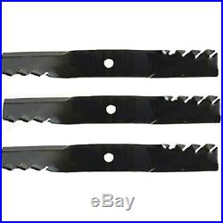 Set of 3 G6 GATOR Blades For John Deere 54C X465 X475 X485 X495 Z425 Z445 396719