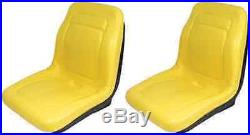 Two 2 Yellow Seat 18 For John Deere Gator 4X4 4X2 4X6