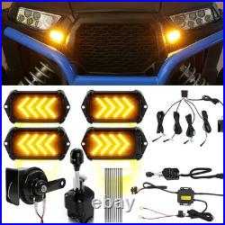 UTV Turn Signal Street Legal Kit with Horn For John Deere XUV 835M 865M Gator 4x4