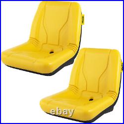 VEVOR Set of 2 High Back Seats for John Deere Trail Worksite&Turf Gator 4X2 6X4