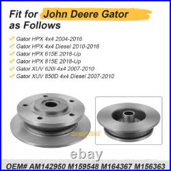 Wheel Brake Hub Rotor Disc for John Deere Gator HPX 615E 815E XUV 620i 850D