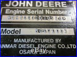 Yanmar 3TN66 John Deere Gator Complete Cylinder Head Intake Exhaust Manifold