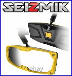 Yellow Seizmik Halo-R Rear View Mirror- John Deere Gator 825i / 835 / 855 / 865
