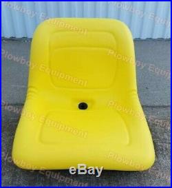 Yellow Vinyl Seat for JOHN DEERE CS GATOR SN 39999 & Below VGA10178 Plastic Base
